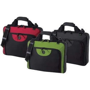 North End (r) - Recycled Polyester Briefcase That Fits Most 15" Laptops