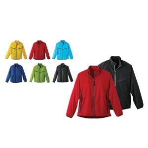 Banos - Blank - Women's Lightweight Jacket With Contrast Collar Detail