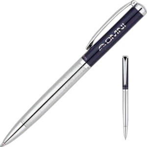 Bettoni (r) - Ballpoint Pen With Etched Barrel With Twist Action Mechanism