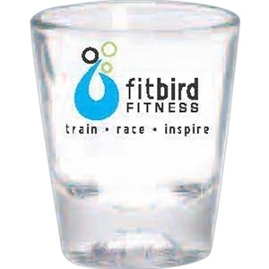 Sportswear - Basketball - Glassware Shot Glass With Sports Ball In Base, 1-1/2 Oz