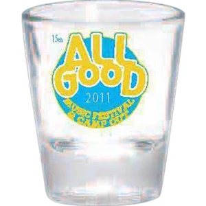 Sportswear - Football - Glassware Shot Glass With Sports Ball In Base, 1-1/2 Oz