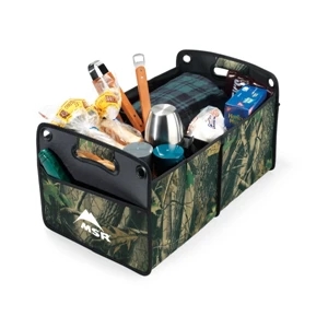 Life In Motion (tm) - Large Forest Camo Cargo Box With Large Main Compartment