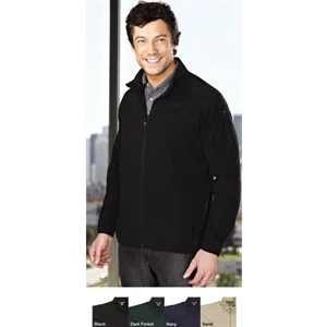 Metropolitan Gold (tm) - S - X L - Wind And Water Resistant 93% Polyester/7% Spandex Soft Shell Jacket