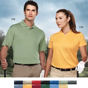 Vigor Performance (tm) - X Lt - Men's 5.5 Oz 100% Polyester Pique Golf Shirt With A 3-button Placket