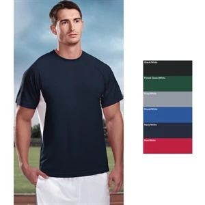 Energy Performance (tm) - 3 X L - Men's Moisture Wicking Polyester Micromesh Crewneck Shirt