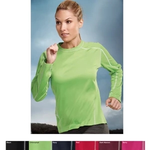 Lady Fulcrum Performance (tm) - 3 X L - Women's Long Sleeve Shirt Featuring Ultracool (r) Moisture Wicking Technology