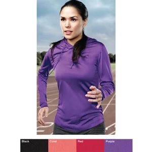 Charlotte Performance (tm) - 4 X L - Women's 6 Oz 100% Polyester Pullover Hoody