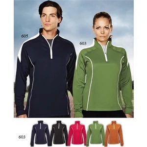Performance (tm) Fairview - X S- X L - Women's Mesh Moisture Wicking 1/4-zip Pullover Shirt