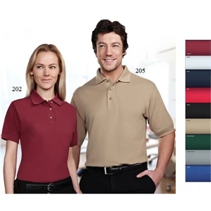 Tradesman - S - X L - Men's Pique Golf Shirt With A Hemmed Bottom And Extended Tail