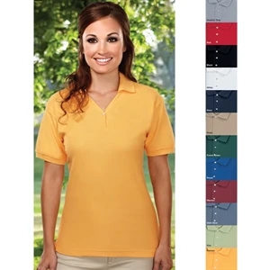 Stature - X S - X L - Women's Golf Shirt With Pearl Button And Square Bottom With Side Vents