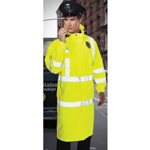 Monsoon - S- X L - Class 3 Waterproof Rain Coat With 2" Reflective Tape