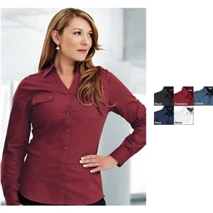 Tmr (r) Aero (tm) - 2 X L - Women's Long Sleeve Shirt With Button Tabs