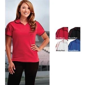 Tach Tmr (r) - 3 X L - Women's 7 Oz 100% Spun Polyester Micromesh Knit Shirt