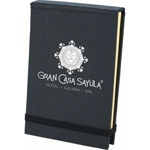Hard Cover Jotter-style Booklet Includes Sticky Flags And Sticky Memo Pads