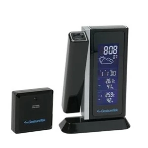 Wireless Weather Station With Clock That Projects On Any Wall Or Ceiling