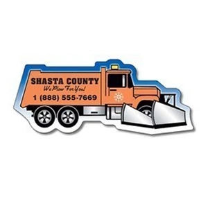 Magnet, Snow Plow Shape, Approximately 4.25" X 1.78125" Right Facing, 25 Mil