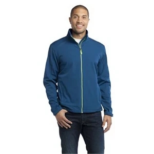 Port Authority (r) - 2 X Lt All Colors - Core Soft Shell Jacket With Front Zippered Pockets, Tall Sizes