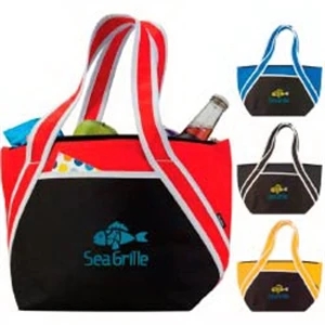 Koozie (r) Trapezoid Kooler - Trapezoid Cooler Bag With 8" Depth And Carrying Handles