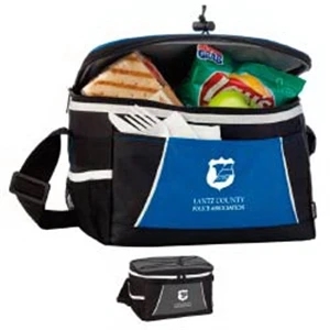 Mega Koozie (r) Kooler - Lunch Box Cooler With Large Zippered Main Compartment