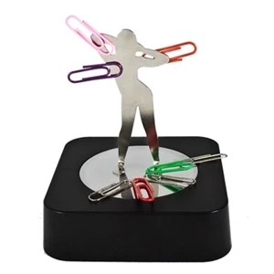 Magnetic Sculpture - Lady - Magnetic Sculpture Block With All Metal Pieces