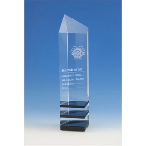 Innovator - Large - This Substantial Award Is A Collaboration Of Shapes And Angles
