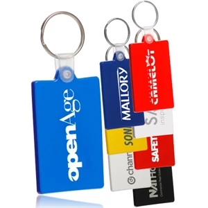 Rectangle Soft Keychains