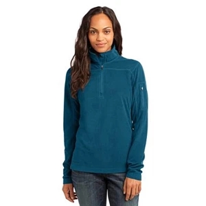 Port Authority (r) - X S- X L - Ladies' Grid Fleece Pullover Jacket With Princess Seams