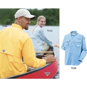 Bahama (tm) Ii - 2 X L - Men's Lightweight Long Sleeve Shirt With Button-down Collar And Big Chest Pockets