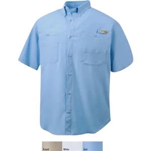Tamiami (tm) Ii - S- X L - Men's Lightweight 100% Polyester Short Sleeve Shirt With Mechanical Stretch
