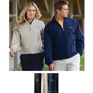 S- X L - Men's Tournament Jacket With Contrast Nylon Taffeta Lining And Elastic Cuffs