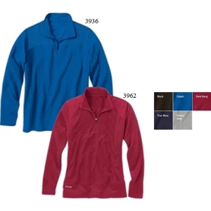 Nineteenth - S- X L - Ladies Quarter-zip Pullover With Stand-up Collar
