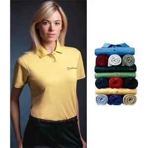 Sport - 3 X L - Ladies' Micropolyester Pique Polo Shirt With 2-button Placket