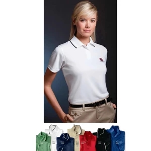 Sport - 2 X L - Ladies' Micro-polyester Pique Polo Shirt With Hemmed Sleeves And 2-button Placket
