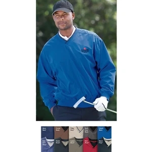 S- X L - Fully Lined Microfiber Windshirt With Mesh-lined Body And Polyester-lined Sleeves