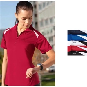 Sport (tm) - 2 X L - Ladies' Color Block Polo Shirt With Coolmatrix (tm) Technology