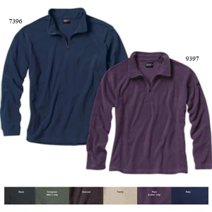 Element (tm) - S- X L - Men's Nano Fleece Pullover With Quarter Length, Zip-through Collar