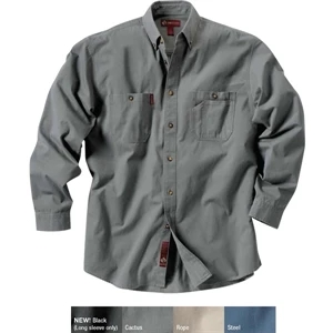 Sawtooth Collection (tm) - S- X L - Men's Long Sleeve Shirt Has Four Functional Front Pockets