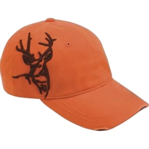 Authentic Wildlife Series (tm) - Buck - Structured Cap With High-contrast 3d Embroidery Wildlife Design