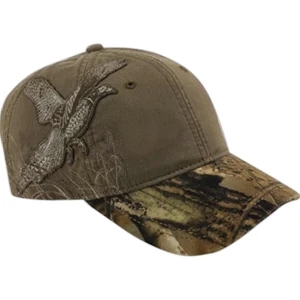 Authentic Wildlife Series (tm) - Pheasant - Low-profile Cap With Realtree (r) Ap Hd (r) Camouflage Pattern Visor