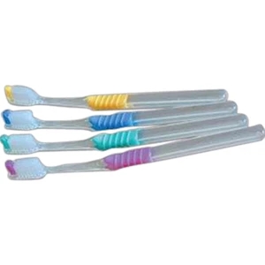 Oradent - Adult Clear Premium Tooth Brush With 38 Tufts And "power Tip" Bristles