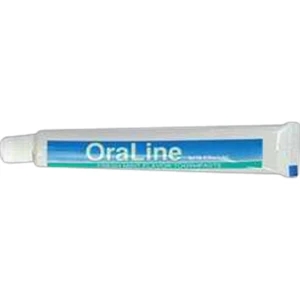 Blank, Non Fluoride Mint Toothpaste With Safety Seal, .35 Oz. Travel Size Tube