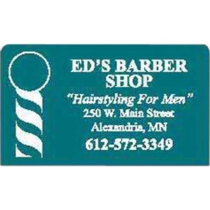 Peel-n-stick (r) - Printed - Barber - A Calendar Is The Single Most Powerful Promotional Item On The Market