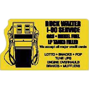 Peel-n-stick (r) - Printed - Gas Pump - A Calendar Is The Single Most Powerful Promotional Item On The Market