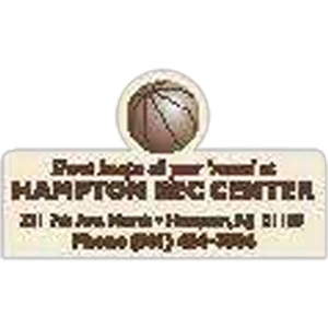 Peel-n-stick (r) - Printed - Basketball - A Calendar Is The Single Most Powerful Promotional Item On The Market