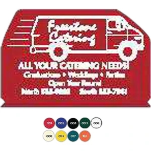 Peel-n-stick (r) - Delivery Van - Magnetic Calendar That Is Perforated For Longer Use
