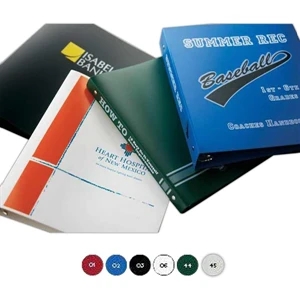 Poly Binder Holds 11" X 8 1/2" Sheets, .055 Gauge With 1 1/2" Ring Capacity