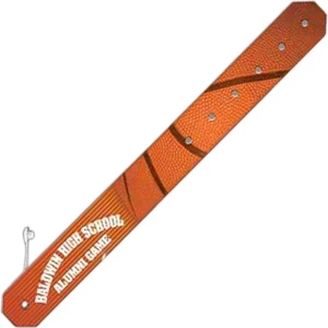 Promobands (r) - Basketball - Reusable Bands Made From Specially Formulated Tear-resistant Plastic