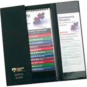 Ez Reference (tm) - 6-pocket Folder - Flip Chart Folder With Pockets 6, 12, & 16