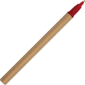 Red - Eco-friendly Ballpoint Pen Made From 50% Recycled & 40% Biodegradable Material