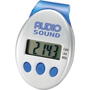 Clip On Pedometer With Step Counter, Distance Counter And Calorie Counter